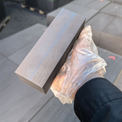 60 MPa Resistência flexural Bloco isostático de grafite para fundição contínua