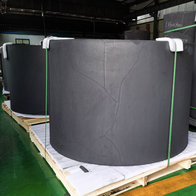 1.81 g/cm3 Bloco isostático de grafite para cristais na fusão e fundição de ouro