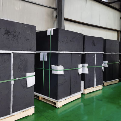 Bloco de solda de grafite extrudida 0,8 mm Tamanho de grão 1,71 G/cc Com boa lubrificação