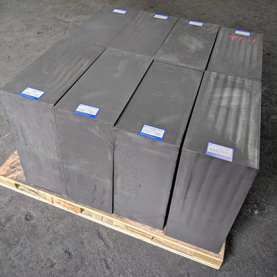 Bloco de solda de grafite extrudida 0,8 mm Tamanho de grão 1,71 G/cc Com boa lubrificação