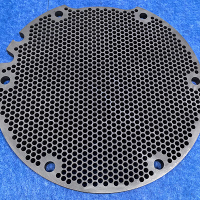 Bloco de grafite de carbono de alta densidade 125 MPa para crescimento de silício em semicondutores