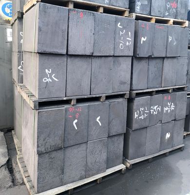Blocos de grafite de fundição isostática de alta densidade 85 W/MK - 125 W/Mk Conductividade térmica