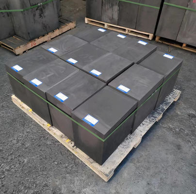 Grafite de alta densidade isostática EDM Bloco de grafite sólido 115 Mpa Resistência à compressão