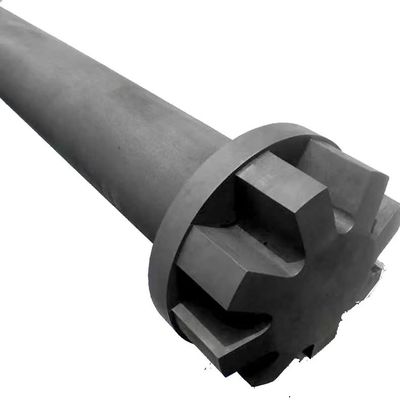 Bloco de soldagem de grafito preto de 30 Mpa para rotores de desgaseamento de alumínio