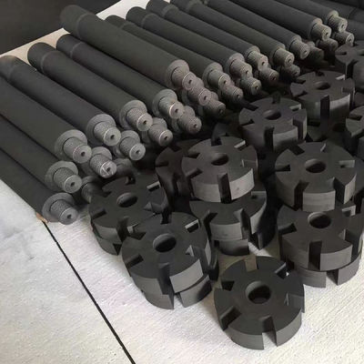 1.61 G/Cm3 Bloco de grafite de vibração lisa para peças de fornos ou elementos de aquecimento