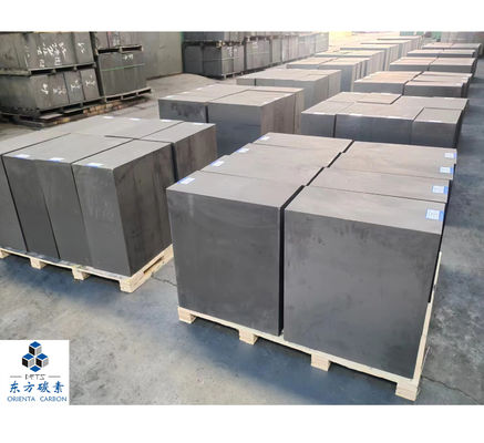 Bloco isostático de grafite de alta densidade para a indústria EDM 60 Mpa Resistência flexural