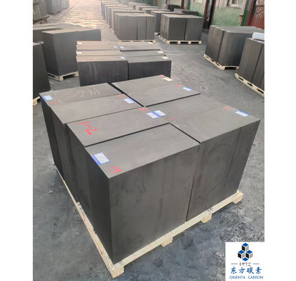 Bloco isostático de grafite de alta densidade para a indústria EDM 60 Mpa Resistência flexural