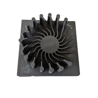 1.71 G/Cm3 Bloco Isostático de Grafite Cinzento Escuro para Indústria EDM