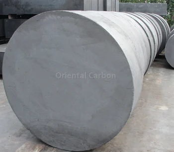 Rodas de grafite de carbono de alta pureza cilindro de grafite bruto para campo térmico