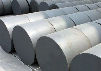 Rodas de grafite de carbono de alta pureza cilindro de grafite bruto para campo térmico