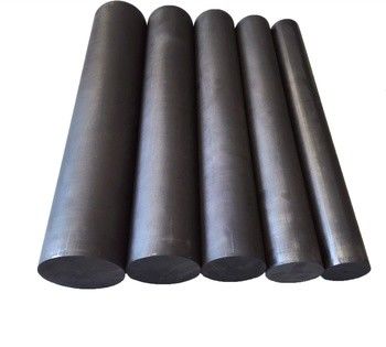Rodas de grafite isostática cinza escuro de 100 Mpa para a indústria de cristalizadores metálicos