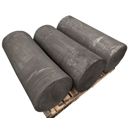 Rodas de grafite isostática cinza escuro de 100 Mpa para a indústria de cristalizadores metálicos