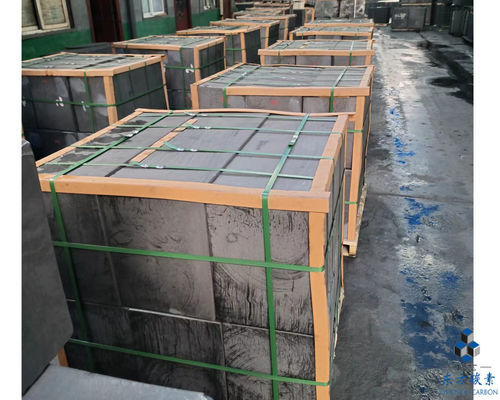 12μm Tamanho de grão Bateria de lítio Grafite Alta resistência flexural 50 Mpa