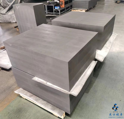 1.85 G/Cm3 Bloco de Grafite Isostático Semicondutor 70 HSD Com Baixa Expansão Térmica
