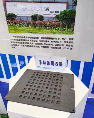 Bloco isostático de grafite com desempenho de produto extremo para a indústria de semicondutores