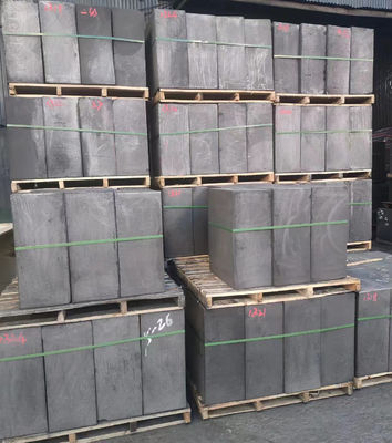 Bloco de grafite EMD isotrópico cinza escuro 1,78 G/Cm3 com fácil processamento de corte