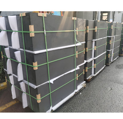 115 Mpa Materiais de blocos de grafite 8μm Produtos de grafite Alta estabilidade química