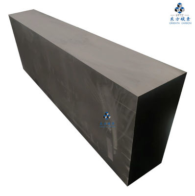 Grandes cristais Bloco de grafito Resistência flexural 50Mpa Grafite de molde