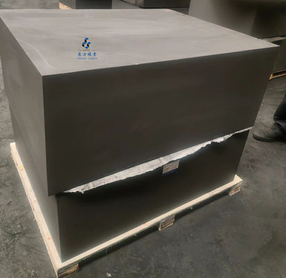 Grandes cristais Bloco de grafito Resistência flexural 50Mpa Grafite de molde