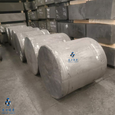 Rodas de grafite isostática com boa condutividade térmica para a indústria do silício