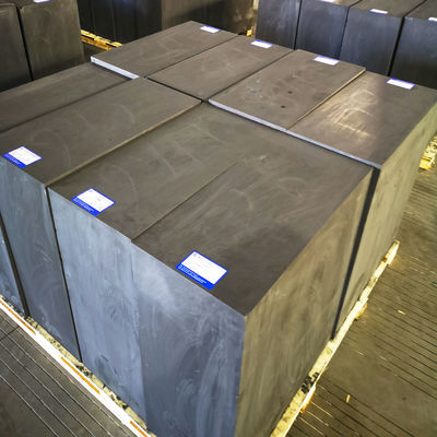Uso de crescimento de silício 1,81 Densidade Bloco de grafite isostático solar e semicondutor