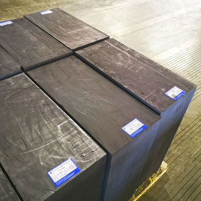 Uso de crescimento de silício 1,81 Densidade Bloco de grafite isostático solar e semicondutor