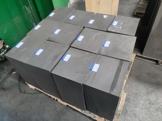 Materiais de grafite de alta pureza utilizados para cristais e rolos de grafite