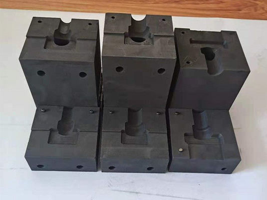 O material de grafite é usado na produção de moldes de soldagem exotérmica