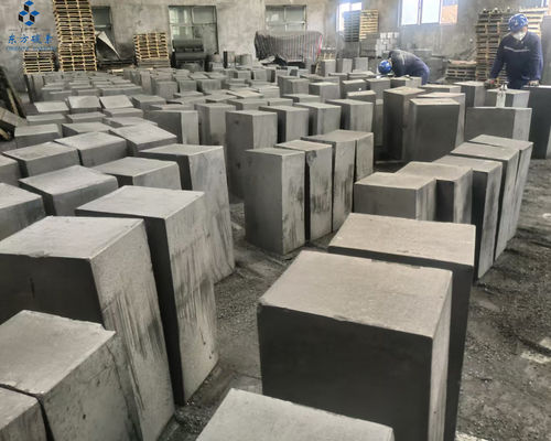 Blocos de grafite com excelente condutividade térmica para moldes de soldagem exotérmica