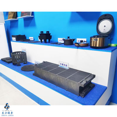 Blocos de grafite de partes isolantes de grafite e base para fusão a vácuo