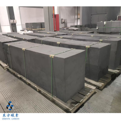 Bloco de grafite de grau OCY-12 para sinterização de moldes na indústria fotovoltaica solar