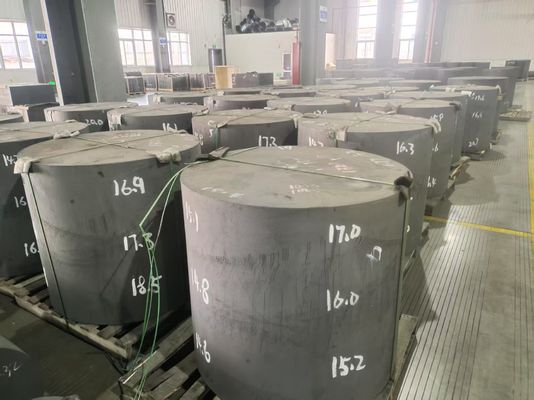 Bloco de grafite de grau OCY-12 para sinterização de moldes na indústria fotovoltaica solar