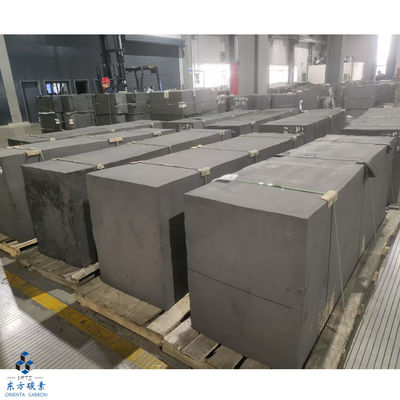 Bloco de grafite de grau OCY-12 para sinterização de moldes na indústria fotovoltaica solar