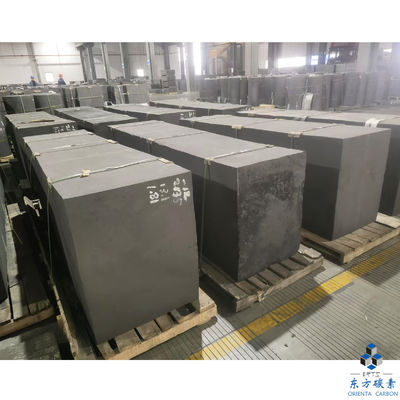 Bloco de grafite de grau OCY-12 para sinterização de moldes na indústria fotovoltaica solar
